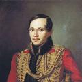 Mikhail Lermontov poem “Motherland” (I love my fatherland, but with a strange love!